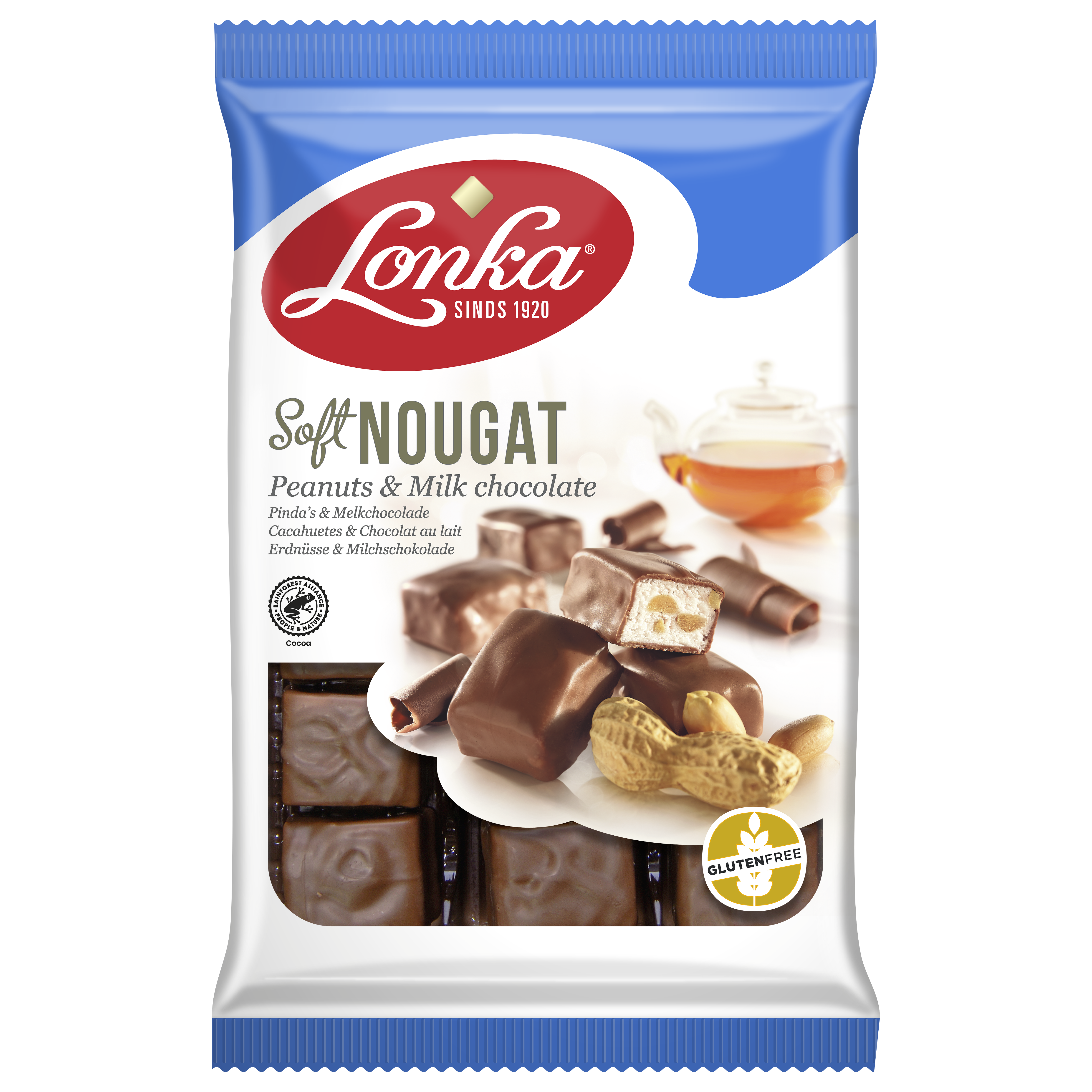 Soft Nougat Milkchocolate & Peanuts